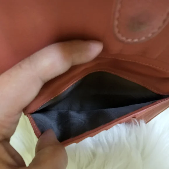 Bottega Veneta Intrecciato Flap Wallet, coral - Picture 9 of 14